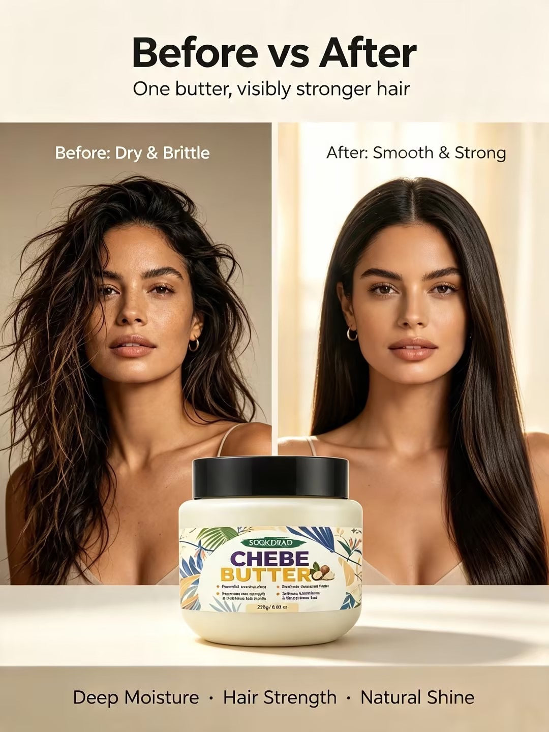 Chebe Butter – Beurre Capillaire Fortifiant & Brillance